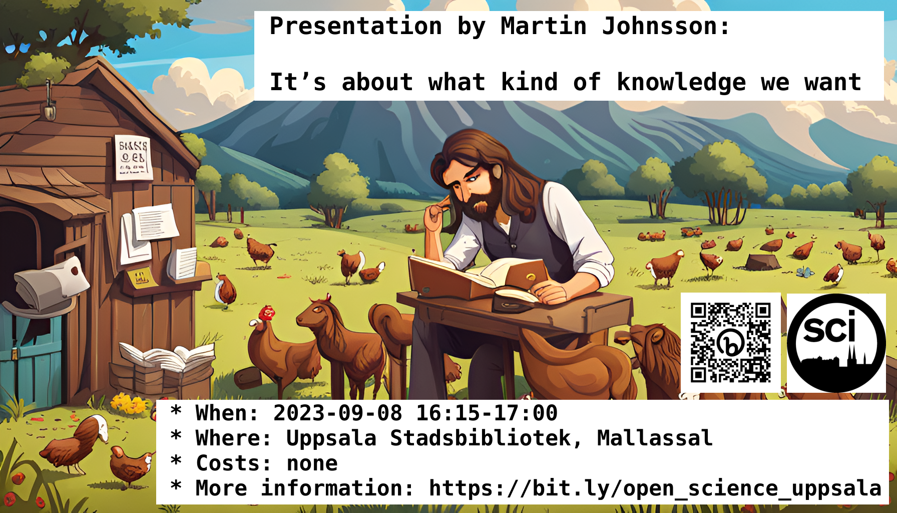 Martin Johnsson: 'It’s about what kind of knowledge we want'