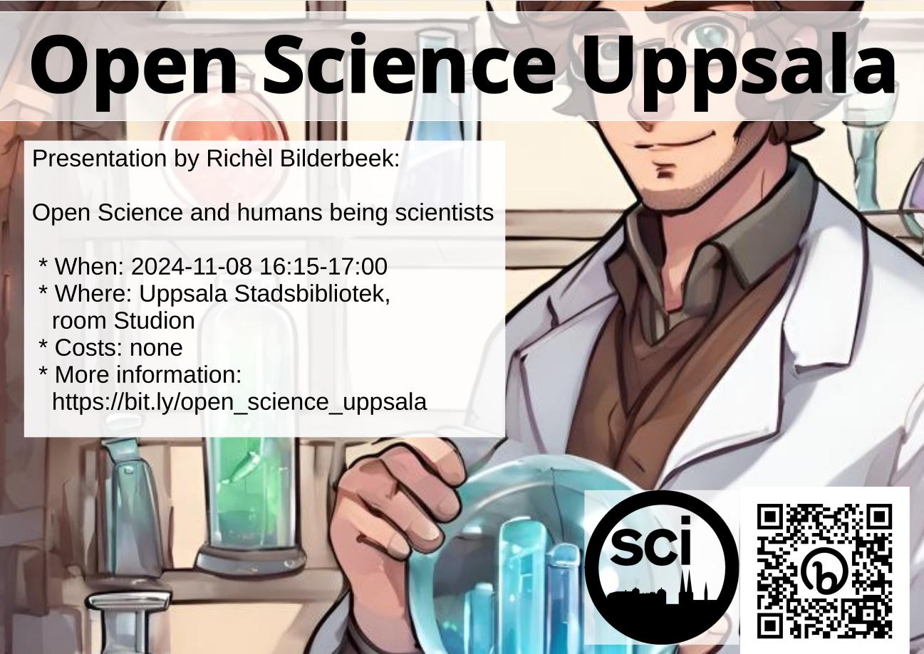 Richel Bilderbeek, Open Science and humans being scientists